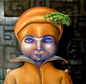 Jacek Lauda - Dziewczyna z pasikonikiem