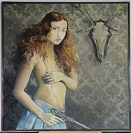 Sylwia Mużyło - Girl with gun 1