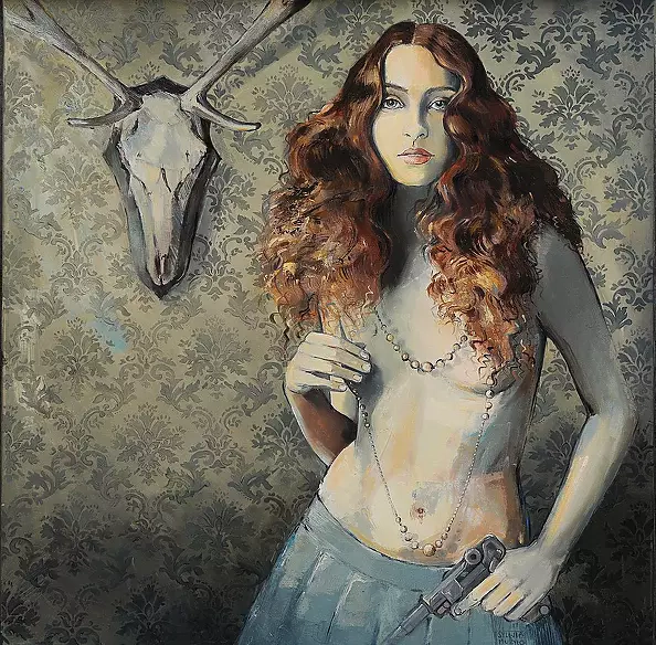 Sylwia Mużyło - Girl with gun