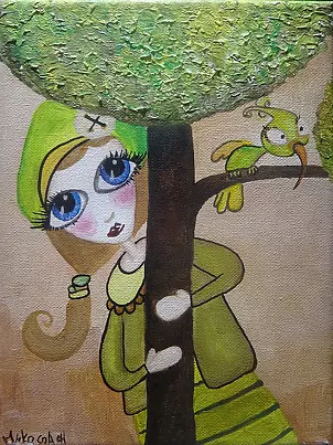 Monika Kołcz - Dziewczyna za drzewkiem