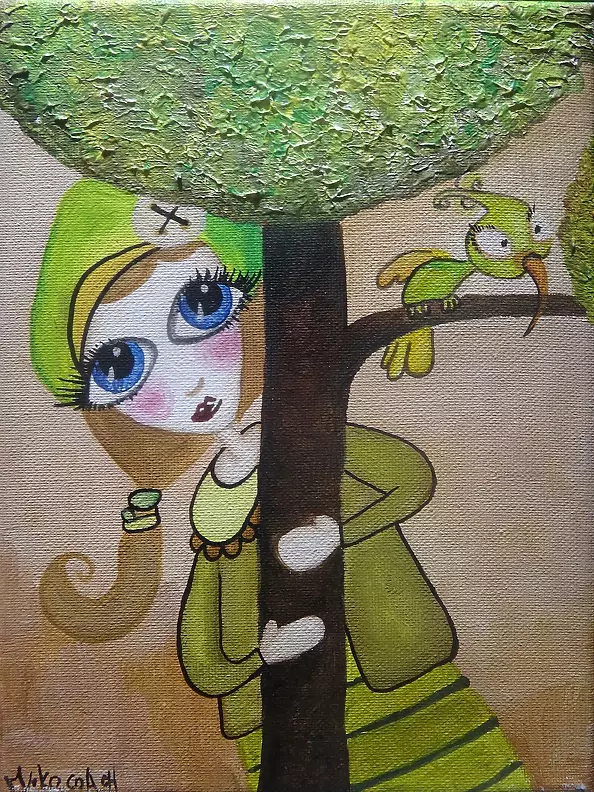 Monika Kołcz - Dziewczyna za drzewkiem