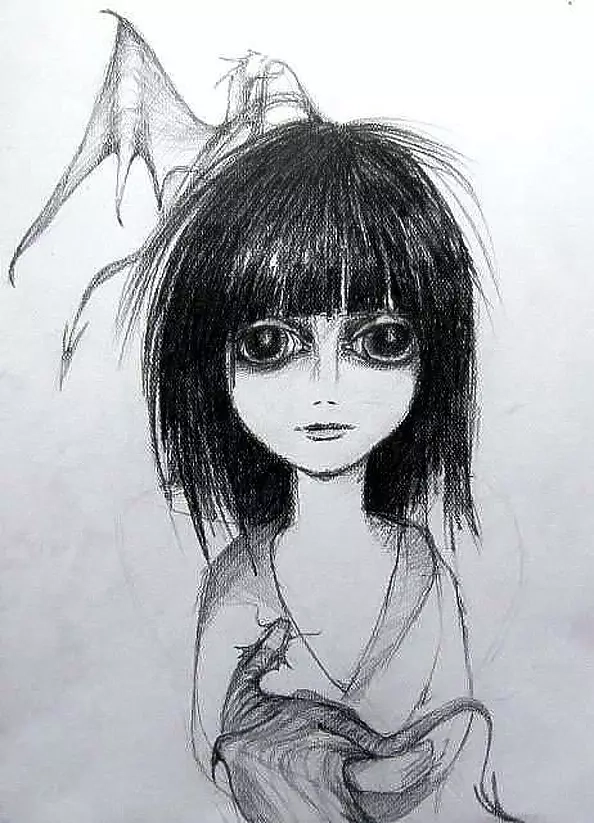 Adriana Laube - The girl and dragons