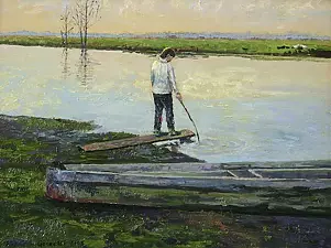 Wojciech Górecki - The girl on the Biebrza