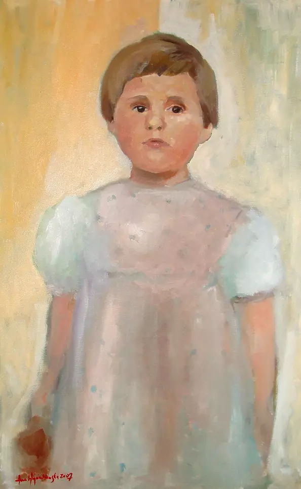 Anna Wojciechowska - The girl in white