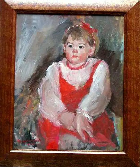 Anna Wojciechowska - Dziewczynka w czerwieni