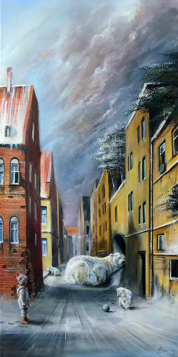 Agata Buczek - Dziewczynka w czerwonych rękawiczkach