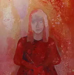 Małgorzata Śmietana - Little girl with a balloon