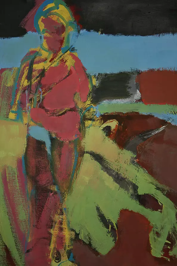 Mariola Paulina Żylińska Jestadt - Dziewczynka  z dinozaurem