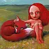 Krzysztof Iwin - Girl with a fox