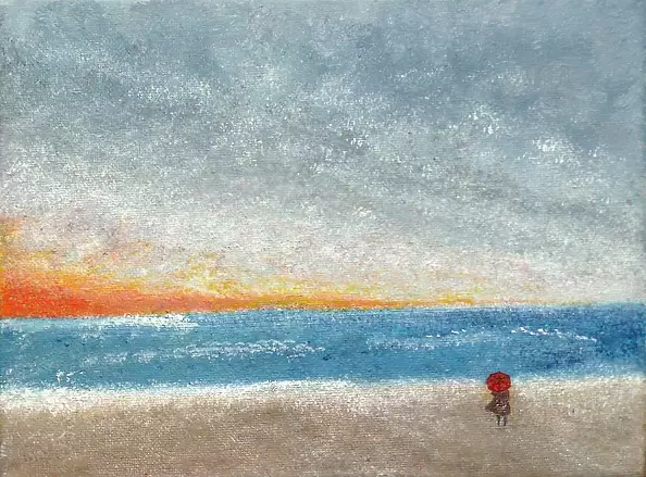 . Aza - Dziewczynka z parasolem