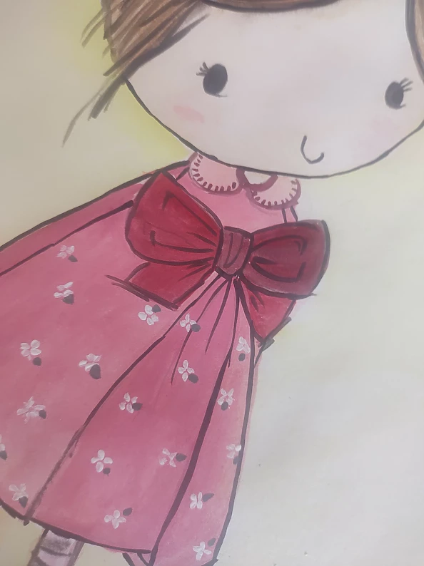 LUCYNA Wiech - Little girl with an umbrella