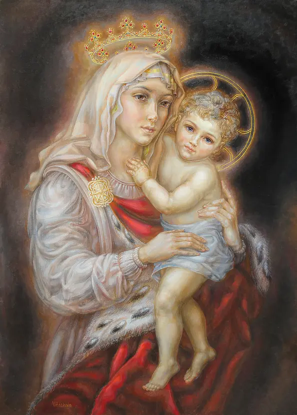 Snieżana Viteckaja - Virgin Mary Queen