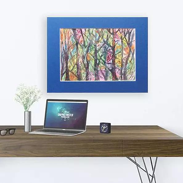 Anna Skowronek - Dziki ogród nr 2 kolorowy  szkic