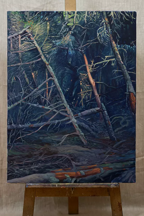 Wojciech Pater - Dzikie Drzewa VI - Bałtyk III