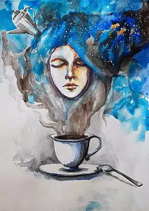Adriana Laube - "Dżinn z kawy"