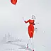 Adriana Laube - Today a red balloon leads me