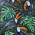 Krystyna PALCZEWSKA - Jungle - toucans