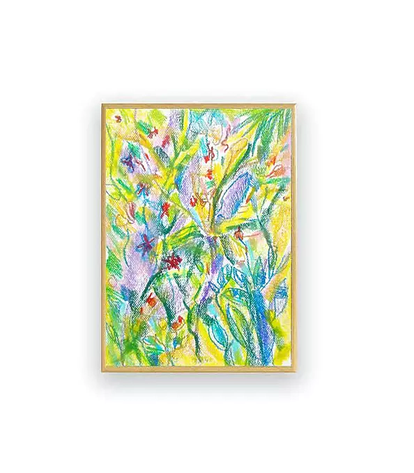 Anna Skowronek - Jungle - colorful drawing