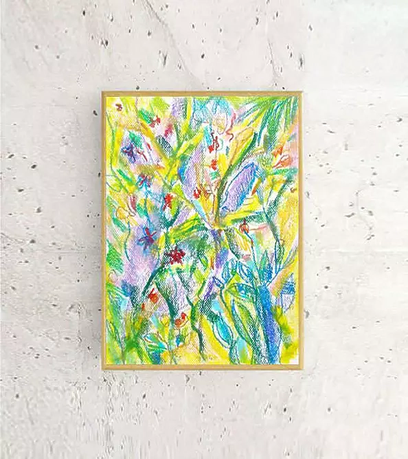 Anna Skowronek - Jungle - colorful drawing