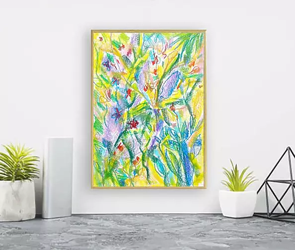 Anna Skowronek - Jungle - colorful drawing