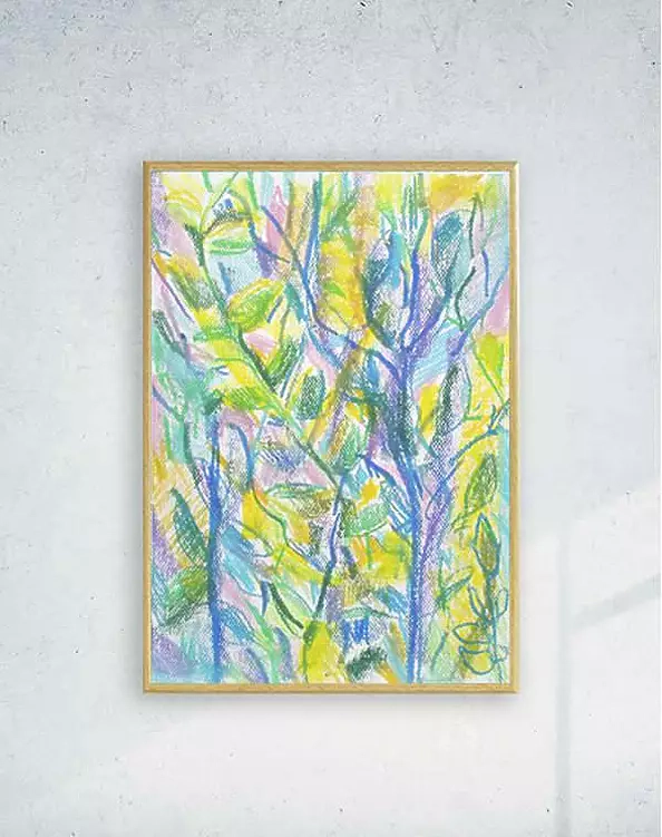 Anna Skowronek - Jungle - colorful drawing