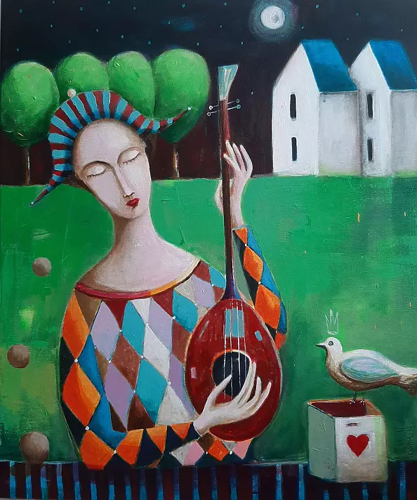 Mirosław Nowiński - Dźwięki strun uderzają w noc