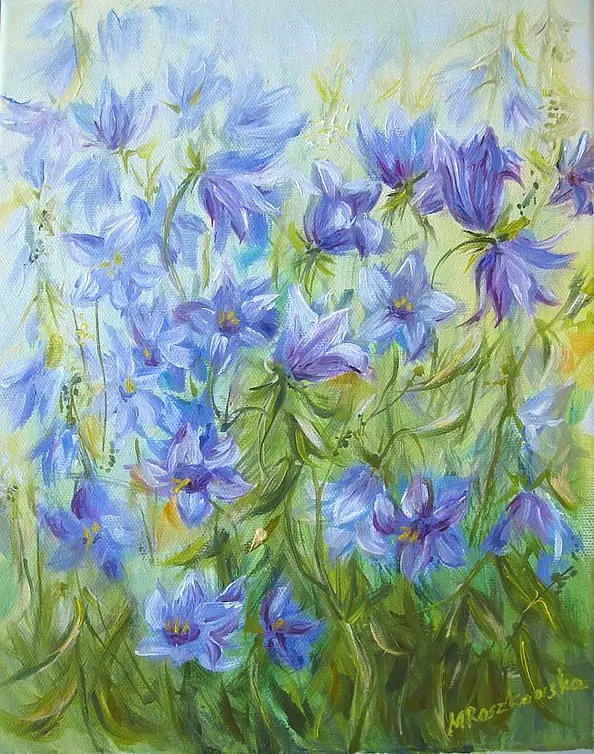 Maria Roszkowska - Bells in the garden