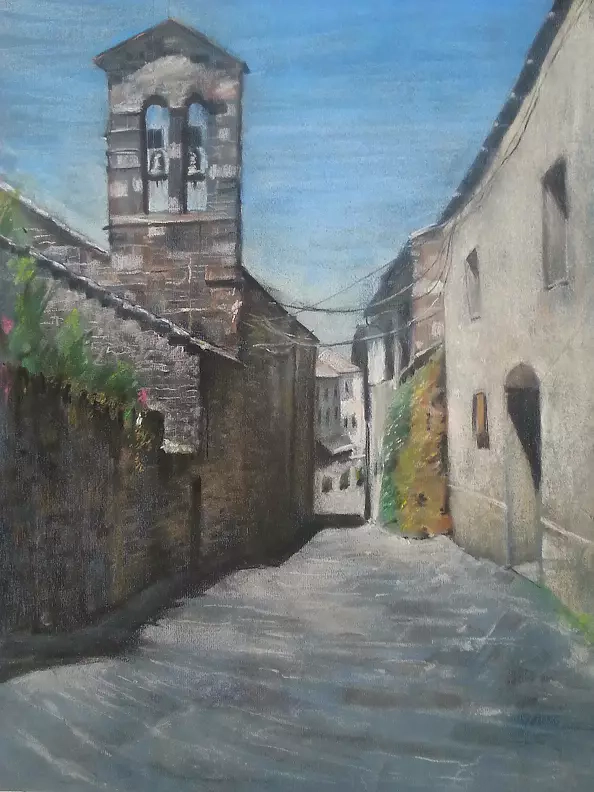 Andrzej Siewierski - Dzwonnica  Montalcino-Toskania