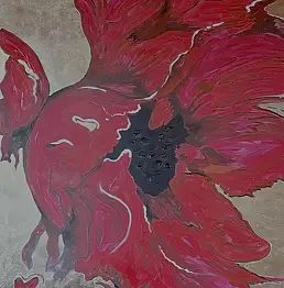Alicja Walczak, ENERGIA MAKU, Inne - płótno, 100 x 150