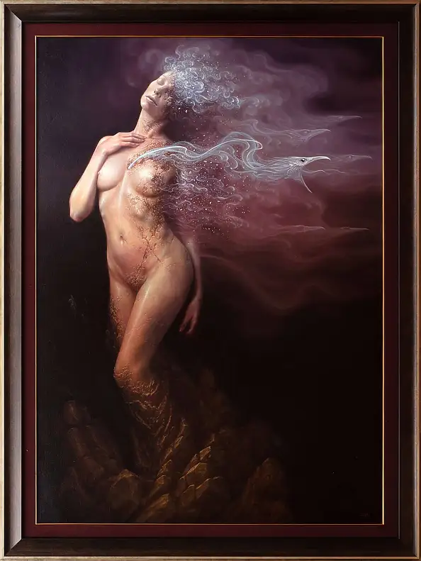 Tomasz Alen Kopera, EX08, rok 2021, Obraz olejny - płótno, 100 x 140