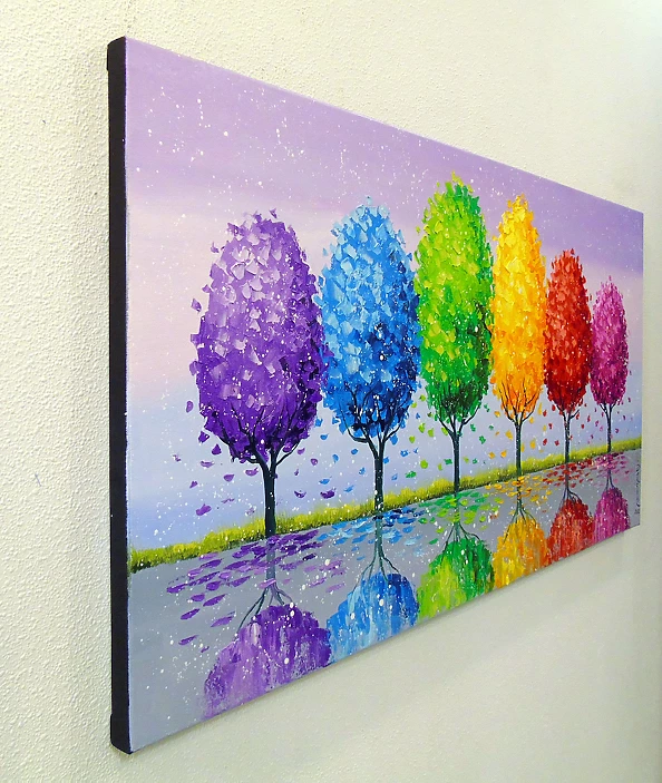 Olha Darchuk - Chaque arbre a un trait de caractère brillant