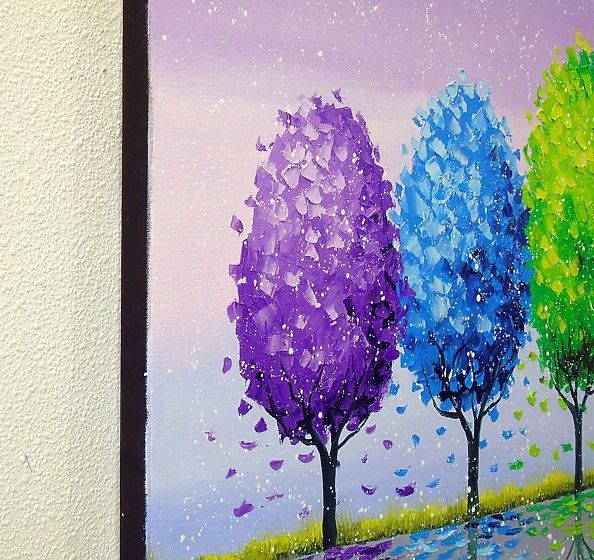 Olha Darchuk - Chaque arbre a un trait de caractère brillant