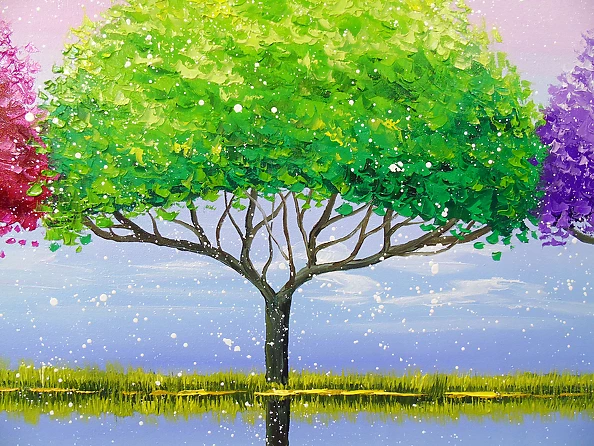 Olha Darchuk - Each tree has a bright soul 
