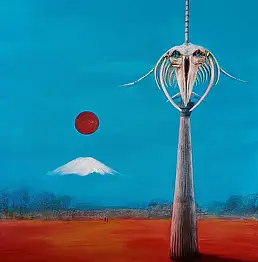 Paula Staniec, Echi dell'ultima canzone, Dipinto acrilico - tela, 80 x 60