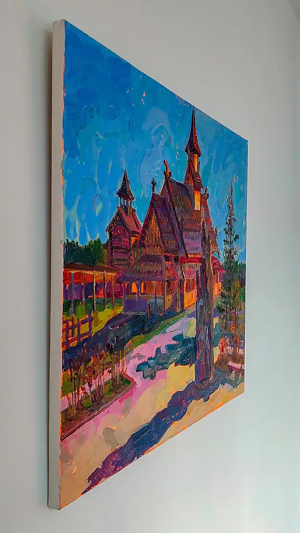 Anastasiia Kurkova, Echa starożytności, Obraz olejny - płótno, 70 x 60