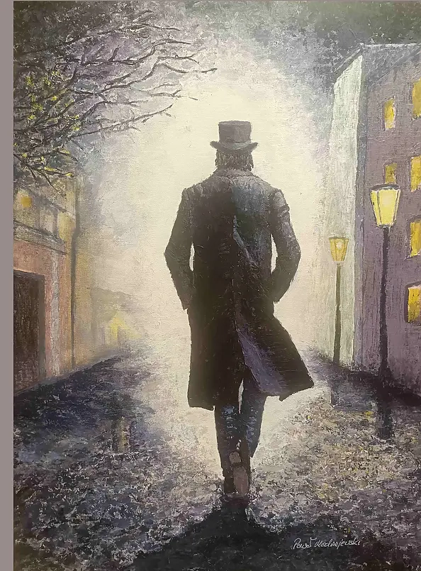 Paweł Modrzejewski - Echo of my steps - self-portrait