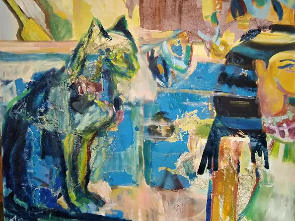 Anna Borcz - Egyptian cat of the goddess Bastet