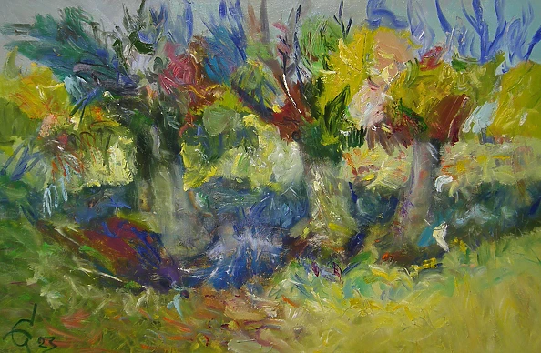 Eryk Maler - Willows, paintings in collections