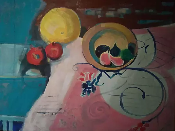 Marcin Raczkowski - Exotic fruits of passion and suffering: figs, pomegranates, melon