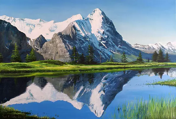Jacek Siedlec - Eiger. Switzerland