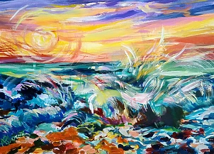 Anna Borcz - Expressive sunset