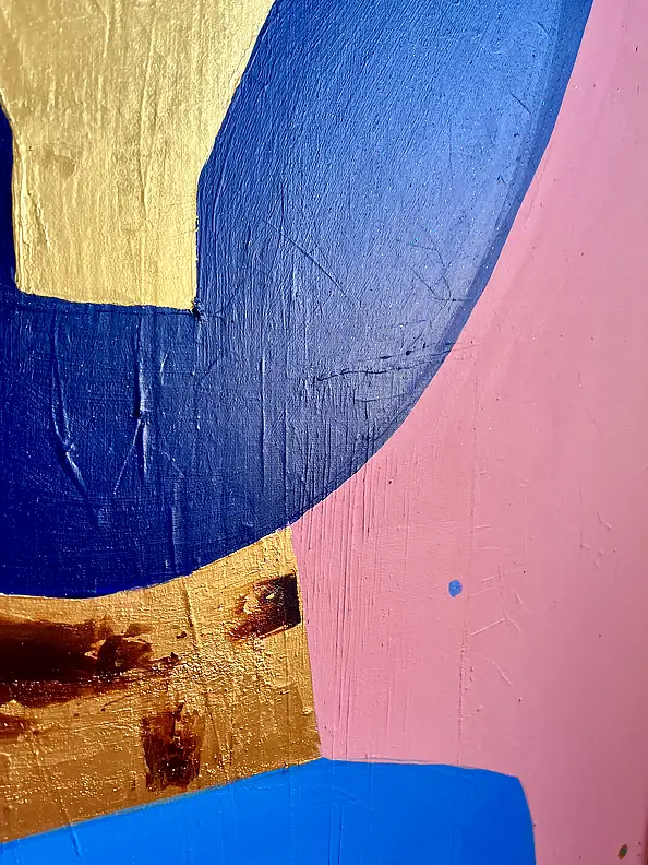 eL Moccko, El tercer ojo III, Obraz akrylowy - płótno, 80 x 100