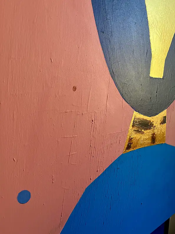 eL Moccko, El tercer ojo III, Obraz akrylowy - płótno, 80 x 100