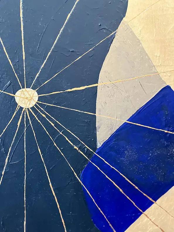 eL Moccko, El tercer ojo II, Obraz akrylowy - płótno, 80 x 100