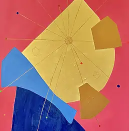 eL Moccko, El tercer ojo IV, Obraz akrylowy - płótno, 90 x 130