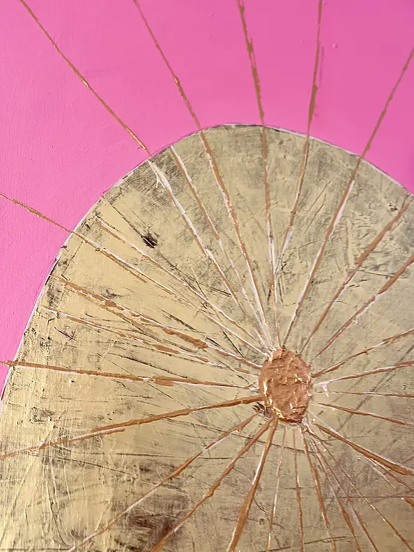 eL Moccko, El tercer ojo, Gwasz , Obraz akrylowy - płótno, 90 x 130