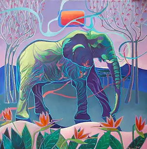 Tatyana Binovska - Elephant