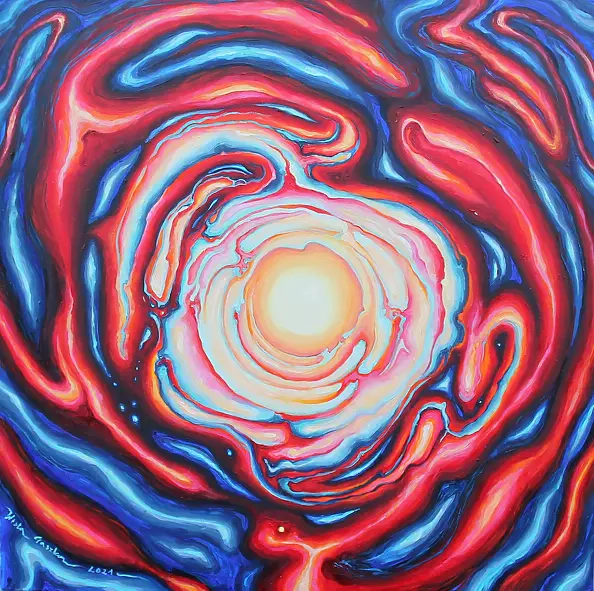 Wiola Gaszka - Goddess VI Emanation or Pink Full Moon Portal