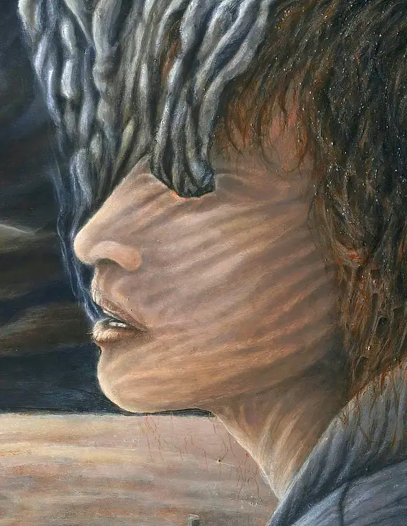 Krzysztof Polaczenko, Epicentrum, Obraz akrylowy - płyta, 117 x 78