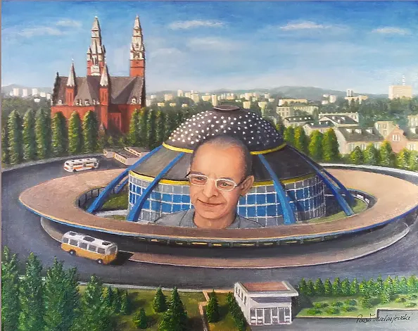 Paweł Modrzejewski - Epitaph for the architect Edward Modrzejewski